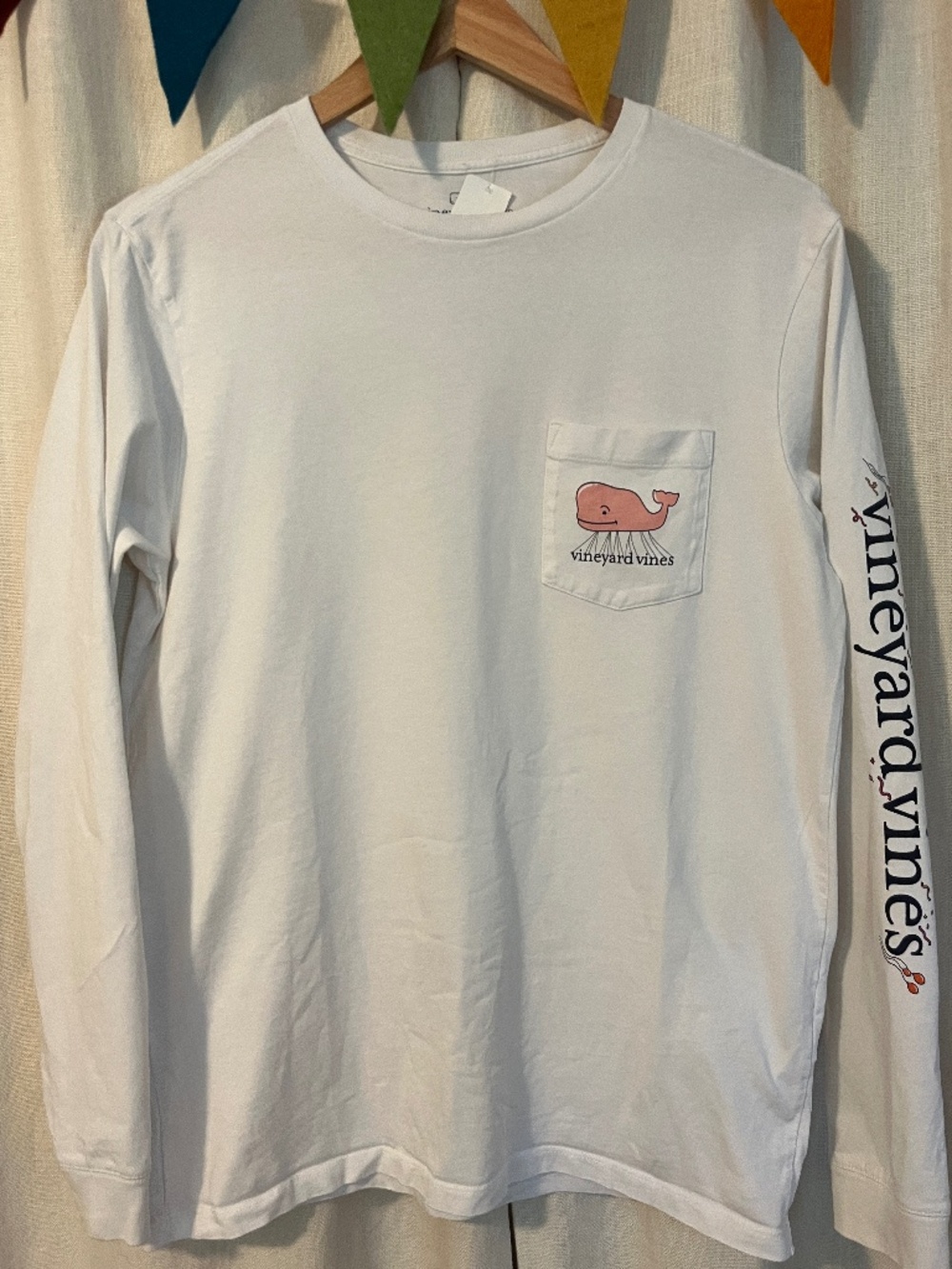 Thanksgiving Day Parade in NYC Vineyard Vines L/S T-shirt VG Size S